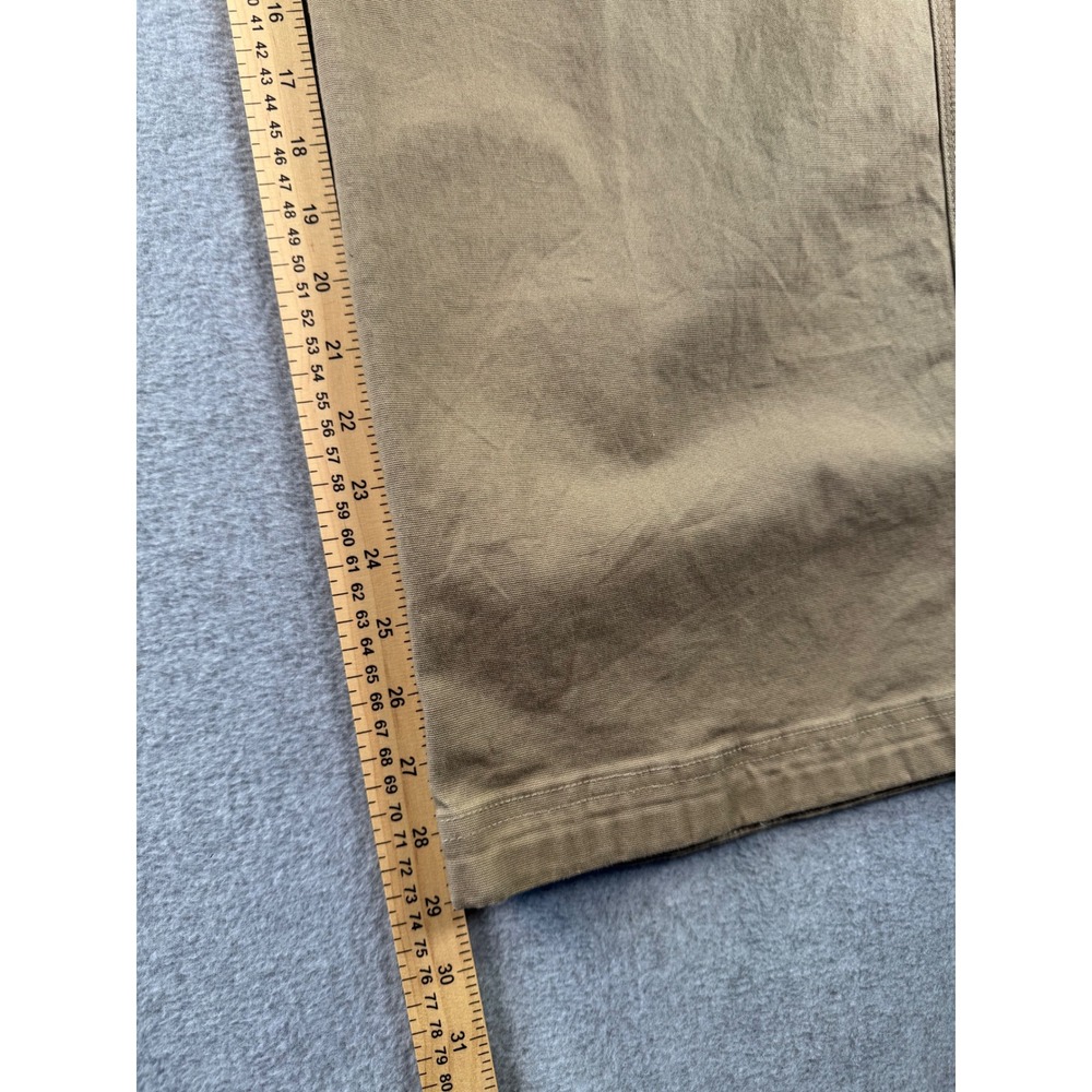 Duluth Trading Co Flex Fire Hose Relaxed Fit Pants Khaki Tan Mens Big 48x30 - Picture 7 of 13